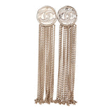 Chanel "CC" Light Gold Dusters Earrings