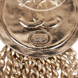 Chanel "CC" Light Gold Dusters Earrings