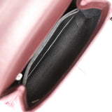 Pre-owned Chanel Mini Coco Handle Burgundy Lizard Ruthenium Hardware