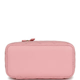 Chanel Small Classic Vanity Case Pink Caviar Light Gold Hardware