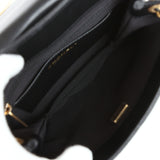 Chanel Small CC Shoulder Bag Black Lambskin Antique Gold Hardware