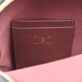 Chanel Mini Phone Holder Backpack with Chain Black Caviar Light Gold Hardware