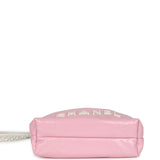 Chanel Mini 22 Bag Pink and White Ombre Calfskin Lacquered Metal Hardware