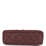 Chanel Small Kelly Shopper Pink Washed Denim Brushed Gold Hardware