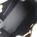 Chanel Small 25 Hobo Bag Black Caviar Antique Gold Hardware