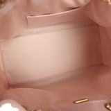 Chanel Small 25 Hobo Bag Light Pink Caviar Antique Gold Hardware