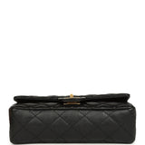 Chanel Mini Reissue Belt Bag Black Crumpled Aged Calfskin Antique Gold Hardware