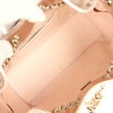 Chanel Mini 25 Hobo Bag Metallic Rose Gold Caviar Caviar Light Gold Hardware