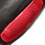 Pre-owned Chanel Medium 19 Flap Bag Black Shiny Lambskin Mixed Hardware