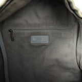 Pre-owned Chanel Graffiti Backpack Dark Grey Multicolored Canvas Mixed Metal Hardware