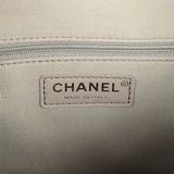 Chanel Small Bowling Bag Dark Grey Suede Antique Gold Hardware