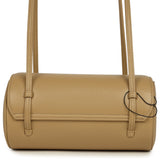 Chanel Preppy Coco Bowling Bag Dark Beige Shiny Caviar Brushed Gold Hardware