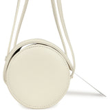 Chanel Preppy Coco Bowling Bag White Shiny Caviar Brushed Gold Hardware