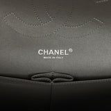 Chanel Jumbo Classic Double Flap Bag Dark Grey Caviar Silver Hardware