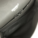 Chanel Jumbo Classic Double Flap Bag Dark Grey Caviar Silver Hardware