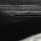 Chanel Jumbo Classic Single Flap Bag Black Caviar Gold Hardware