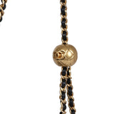 Chanel Mini Pearl Crush Square Flap Bag White and Black Tweed Antique Gold Hardware