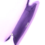 Chanel Mini Rectangular Flap Bag Ombre Purple Caviar Lacquered Metal Hardware