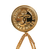 Vintage Chanel Rue Cambon Dangle Flap Bag Brooch Gold Plated Hardware