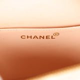 Vintage Chanel Round Vanity Bag Beige and Black Patent Leather Antique Gold Hardware