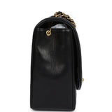 Vintage Chanel Medium Diana Flap Bag Black Lambskin Gold Hardware