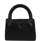 Vintage Chanel Large Kelly Black Caviar Gold Hardware