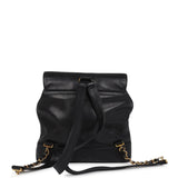 Vintage Chanel Medium CC Backpack Black Caviar Gold Hardware