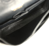 Vintage Chanel Medium Classic Double Flap Bag Black Caviar Gold Hardware