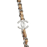 Chanel Wallet On Chain WOC Beige Iridescent Caviar Silver Hardware