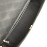 Chanel XXL Classic Single Flap Bag Black Shiny Caviar Light Gold Hardware