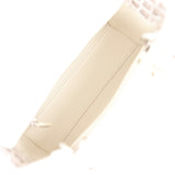 Christian Dior Small Lady Dior Tote White Himalaya Crocodile Silver Hardware