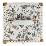Christian Dior Micro Lady Dior with Small Trunk Multicolor Embroidered Calfskin Light Gold Hardware