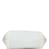 Goyard Goyardine White Artois GM Tote Bag Palladium Hardware