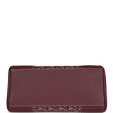 Goyard Saigon Tote Burgundy Goyardine Canvas Palladium Hardware