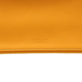 Goyard Sainte Marie GM Foldable Clutch Yellow Goyardine Canvas & Chevroches Calfskin Palladium Hardware