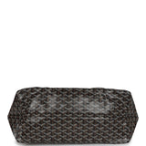 Goyard Goyardine Black Saint Louis GM Tote Bag Palladium Hardware