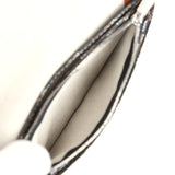 Goyard Plumet Pocket Wallet Black and Brown Goyardine Palladium Hardware