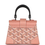 Goyard Saigon Structure Nano Pearly Coral Goyardine Palladium Hardware