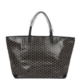 Goyard Goyardine Black Artois GM Tote Bag Palladium Hardware