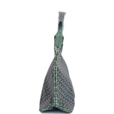 Goyard Goyardine Pearly Green Boheme PM Hobo Bag Palladium Hardware