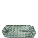 Goyard Goyardine Pearly Green Boheme PM Hobo Bag Palladium Hardware