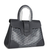 Goyard Saigon Tote Grey Goyardine Canvas Palladium Hardware