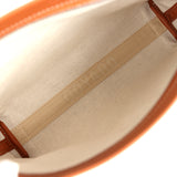 Goyard Cuir Goyardine Canvas Black and Tan Conti Pouch Palladium Hardware