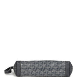 Goyard Goyardine Canvas Grey Conti Pouch Palladium Hardware