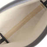 Goyard Goyardine Canvas Grey Conti Pouch Palladium Hardware