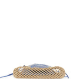 Goyard Goyardine Canvas Iris Aligre Bag Raffia Net Palladium Hardware