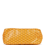 Goyard Goyardine Yellow Boheme PM Hobo Bag Palladium Hardware