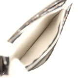 Goyard Plumet Pocket Wallet Black Goyardine Palladium Hardware