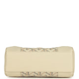 Goyard Goyardine Canvas Sand Soft Saigon Mini Palladium Hardware