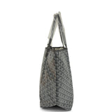 Goyard Goyardine Grey Saint Louis PM Tote Bag Palladium Hardware